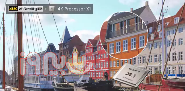 ارتقا کیفیت تصویر با پردازنده X1 تلویزیون هوشمند 2023 سونی مدل X80L