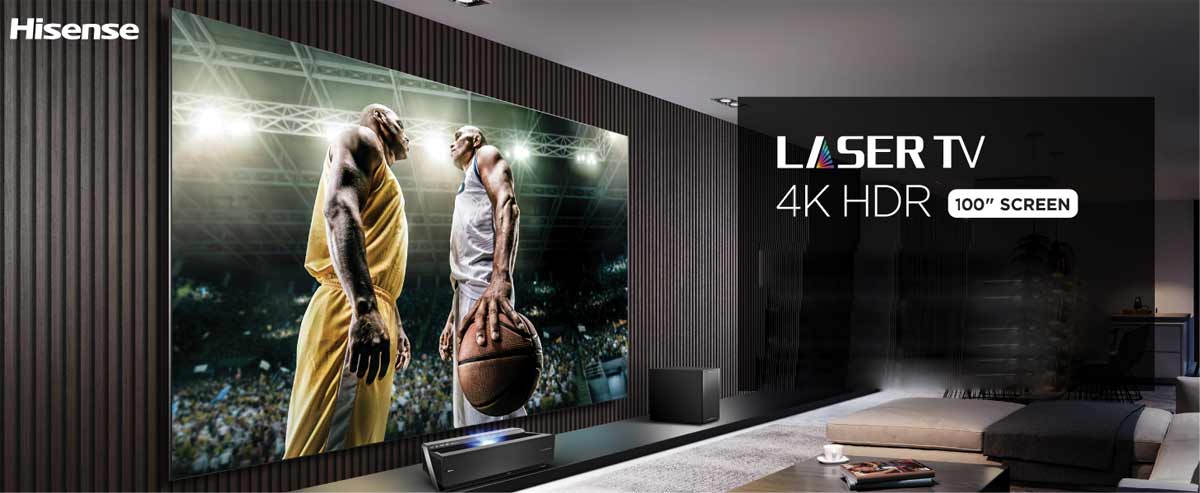  تلویزیون 100 اینچ L10E هایسنس با کیفیت تصویر 4K