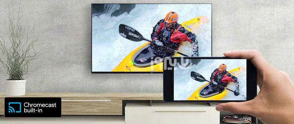 تلویزیون 85 اینچ X85J مجهز به Chromecast داخلی