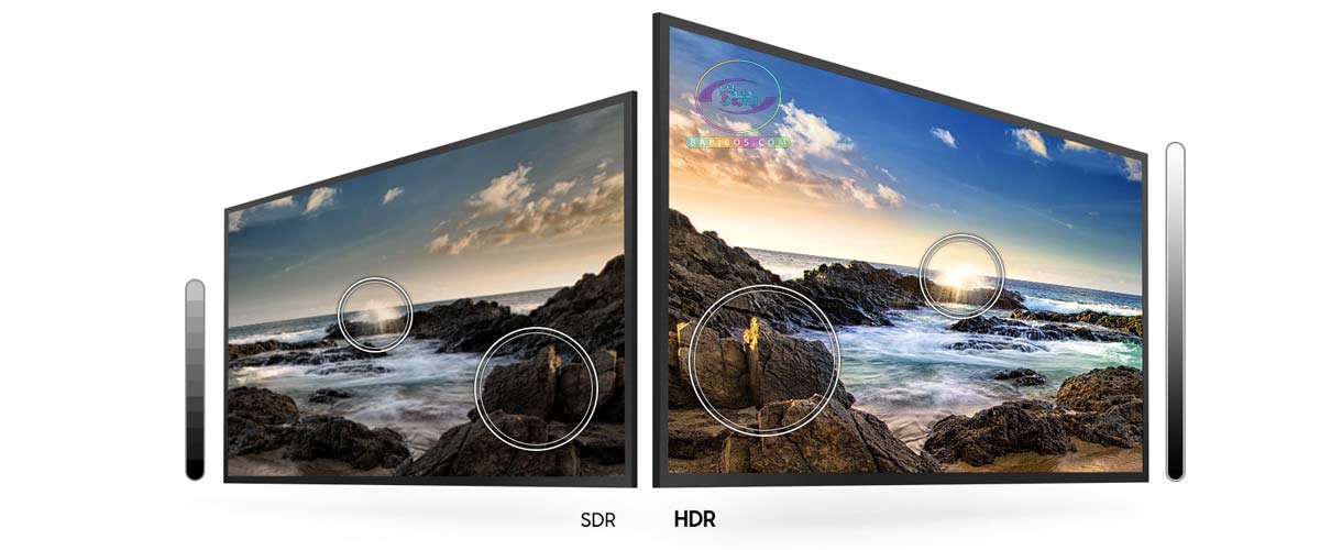 فناوری HDR  در تلویزیون اسمارت 70tu7000 سامسونگ