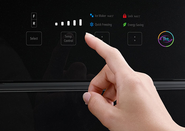 صفحه نمایش لمسی در W760 هیتاچی