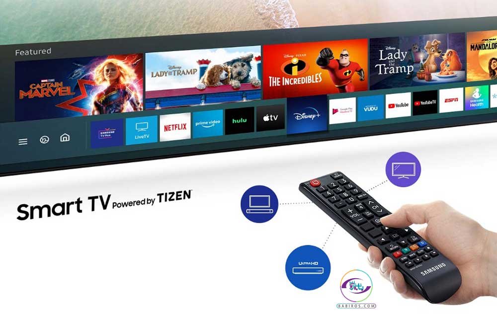 خرید تلویزیون هوشمند 2020 سامسونگ مدل TU8500 با قیمت مناسب از فروشگاه بابیروس