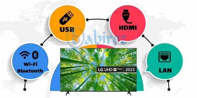 ارتباطات تلویزیون 2022 UQ8000