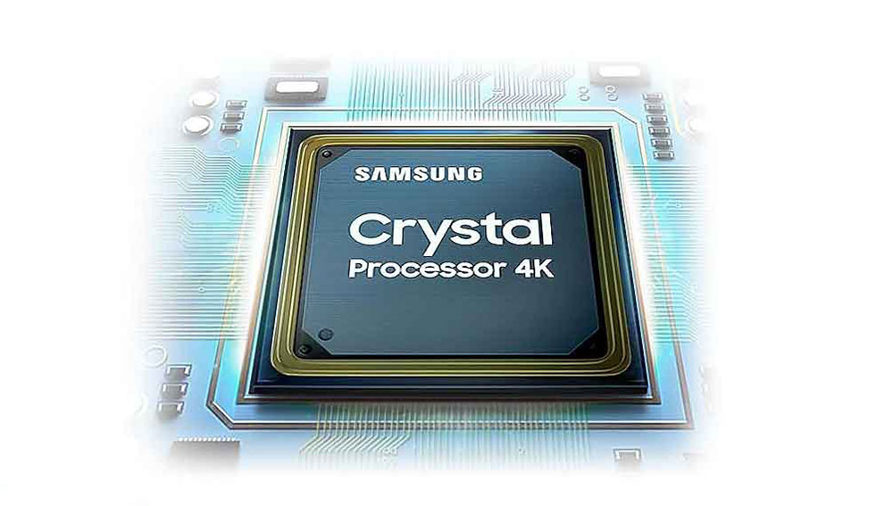 پردازنده Crystal Processor 4K در تلویزیون 65tu7000 سامسونگ