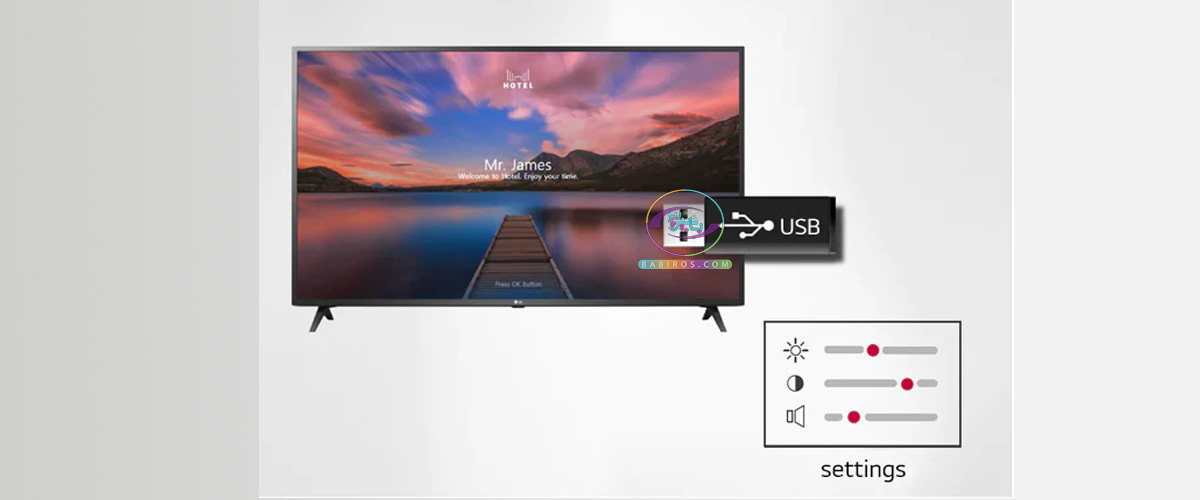 قابلیت USB Cloning در تلویزیون 43 اینچ US660 ال جی