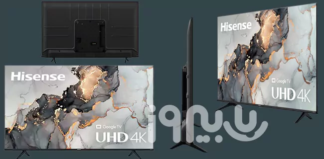 طراحی و نمای حیرت انگیز تلویزیون 2022 هایسنس مدل 55A61H