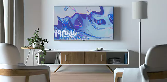 طراحی تلویزیون اسکای ورس 43 اینچ STD6500